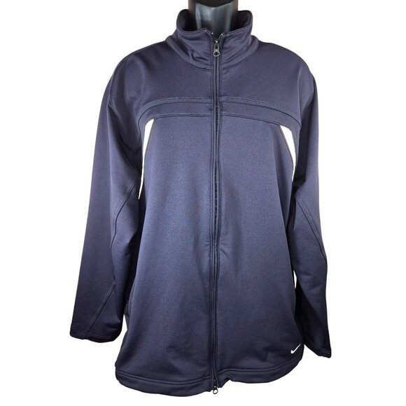 Nike Dri-FIT Mens Full-Zip Jacket Athletic Top Large - Picture 1 of 9